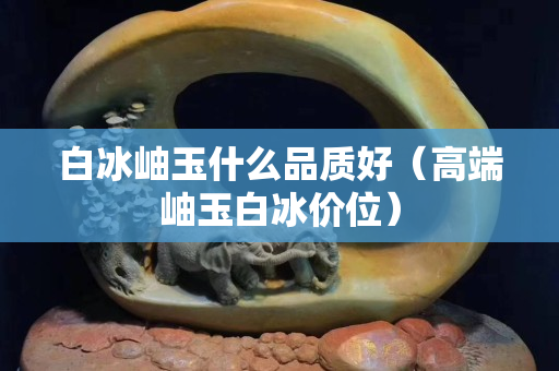 白冰岫玉什么品质好（高端岫玉白冰价位）