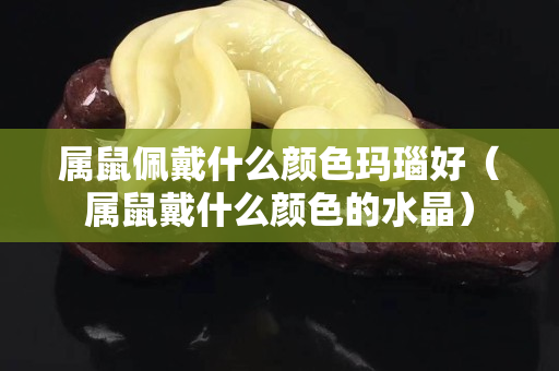 属鼠佩戴什么颜色玛瑙好（属鼠戴什么颜色的水晶）