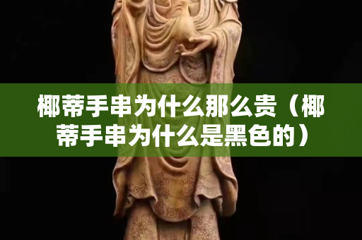 椰蒂手串为什么那么贵（椰蒂手串为什么是黑色的）