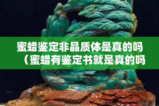 蜜蜡鉴定非晶质体是真的吗（蜜蜡有鉴定书就是真的吗）
