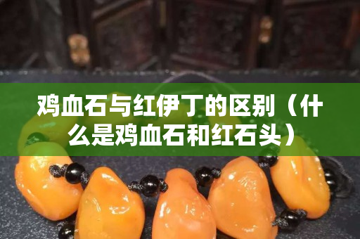 鸡血石与红伊丁的区别（什么是鸡血石和红石头）