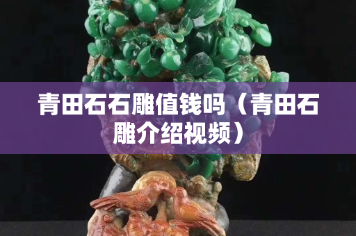 青田石石雕值钱吗（青田石雕介绍视频）