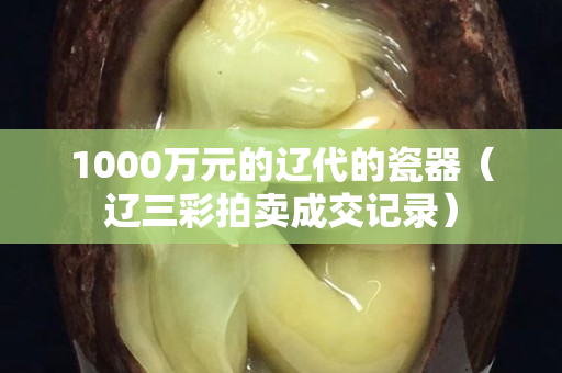 1000万元的辽代的瓷器（辽三彩拍卖成交记录）