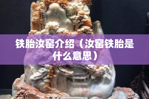 铁胎汝窑介绍（汝窑铁胎是什么意思）