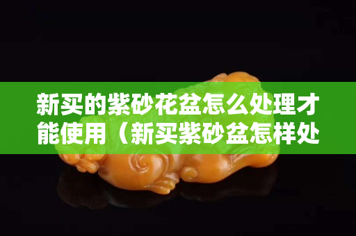 新买的紫砂花盆怎么处理才能使用（新买紫砂盆怎样处理再栽花）