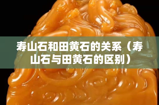 寿山石和田黄石的关系（寿山石与田黄石的区别）