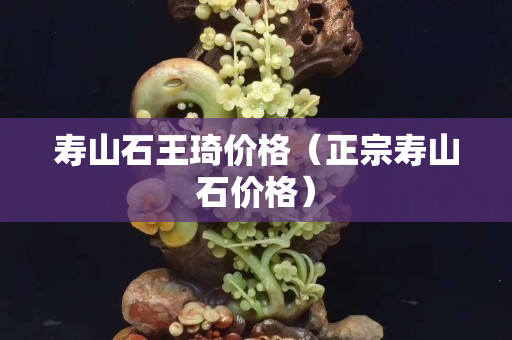 寿山石王琦价格（正宗寿山石价格）