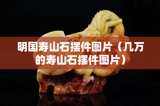明国寿山石摆件图片（几万的寿山石摆件图片）