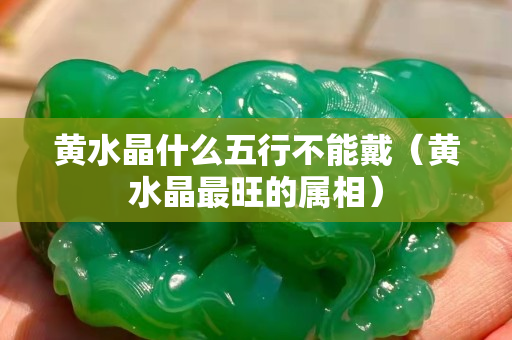 黄水晶什么五行不能戴（黄水晶最旺的属相）