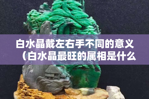 白水晶戴左右手不同的意义（白水晶最旺的属相是什么）